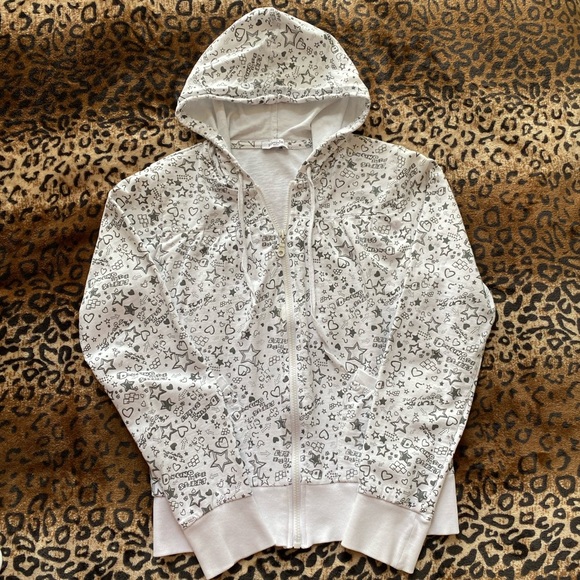 Pimkie Basics Branded Y2k Zip-Hoodie - Picture 1 of 4